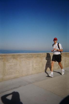 I ran 30 miles at 30 years old, from Oceanside to La Jolla.