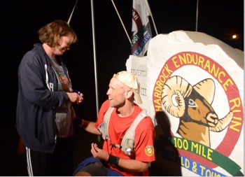 Shortly after finishing the Hardrock 100, BJ proposes to Erica, she said yes!